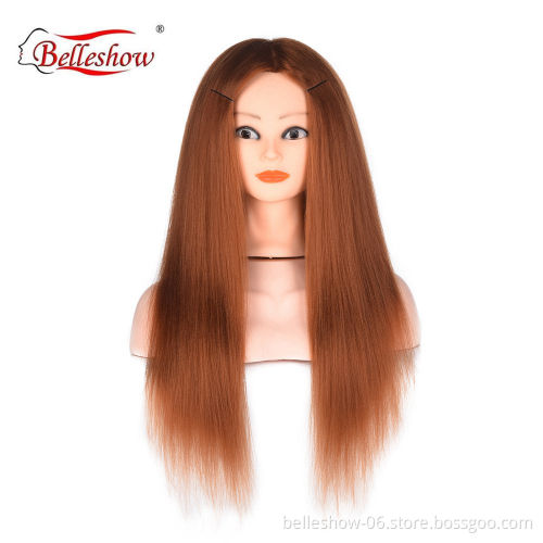 Hot sell wholesale cheap corn whisker wig mold head synthetic wig bride's hair styling teaches head model